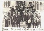 Banda Municipal de Quintanar, en 1948. Foto que enva Lucio de Miguel a Simn en Mxico y ahora para Internet la enva Elena Medrano, hija de Simn, residente en Cancm